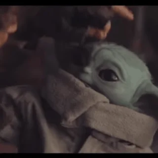 Baby Yoda  sticker 😳