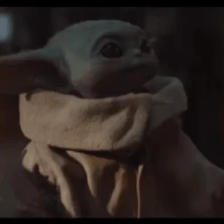 Baby Yoda emoji 😏