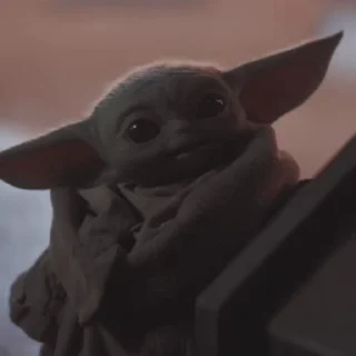 Стікер Baby Yoda 😉