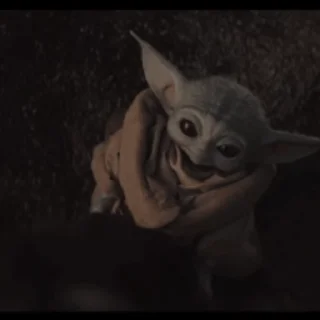 Стікер Baby Yoda ☺️