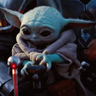 Baby Yoda stiker 🙂