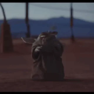 Стікер Baby Yoda 🐸