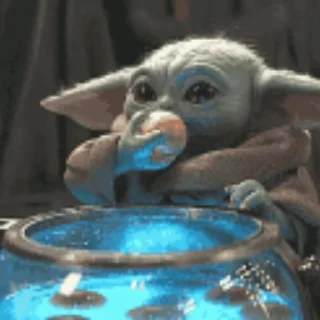 Baby Yoda stiker 🥚