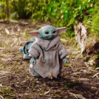 Baby Yoda stiker ☺️
