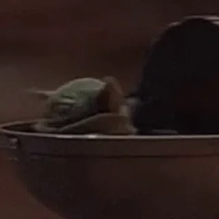 Стікер Baby Yoda 🚗