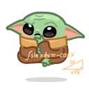 Baby Yoda emoji 🤔