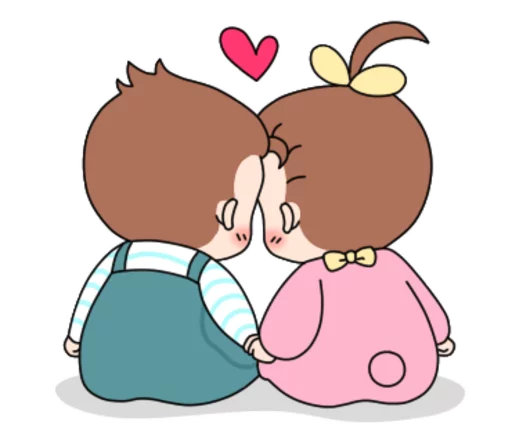 Telegram Sticker «Baby Couple» 💞