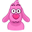 Lovehound emoji 😏