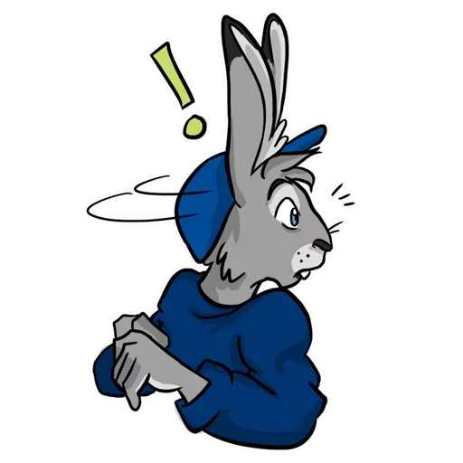 Telegram Sticker «Bad Bunny Boy» ❗️