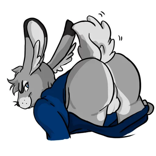 Bad Bunny Boy sticker 😝
