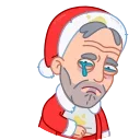 Bad Santa emoji 😢