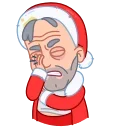 Эмодзи Bad Santa 🤦‍♂️