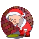 Bad Santa sticker 🤮