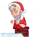 Стікер Bad Santa 💩