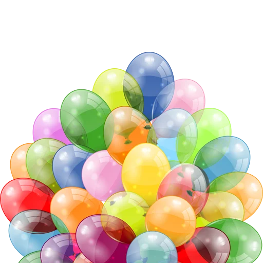 Telegram stiker «Balloons ਬੁਲਬਲੇ» 🎈
