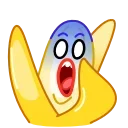 Banana emoji 😱