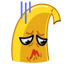 Banana emoji 😔