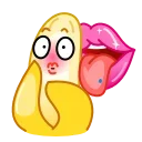 Banana emoji 👄