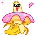 Banana emoji 🍩