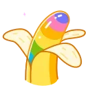 Banana stiker 🌈