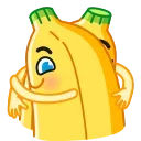 Емодзі Banana 🫂