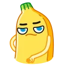 Banana emoji 😒