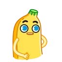 Banana emoji 🤑