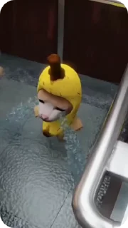 Стікер Banana Cat 😭