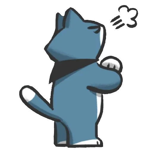 Bandit the cat emoji 🙄