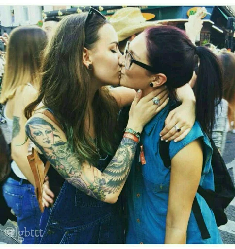 Lesbian sticker 👩