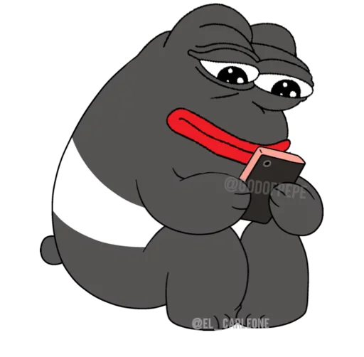 Стікер Bare Pepe's  🐸