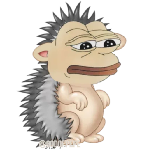 Telegram Sticker «Bare Pepe's» 🐸