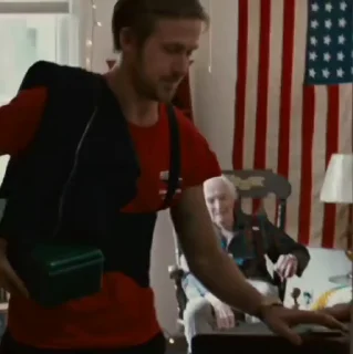 Стикер Ryan Gosling 2 🙂