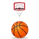 Basketball emoji 