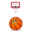 Telegram Sticker «Basketball» 