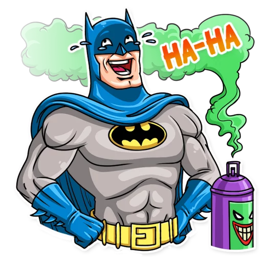 Silver Age Batman sticker 😂