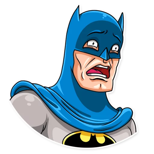 Silver Age Batman sticker 😨
