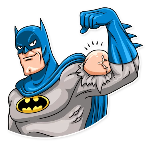 Silver Age Batman stiker 💪