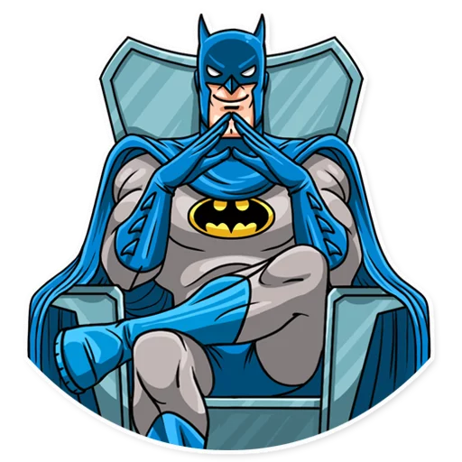 Silver Age Batman emoji 