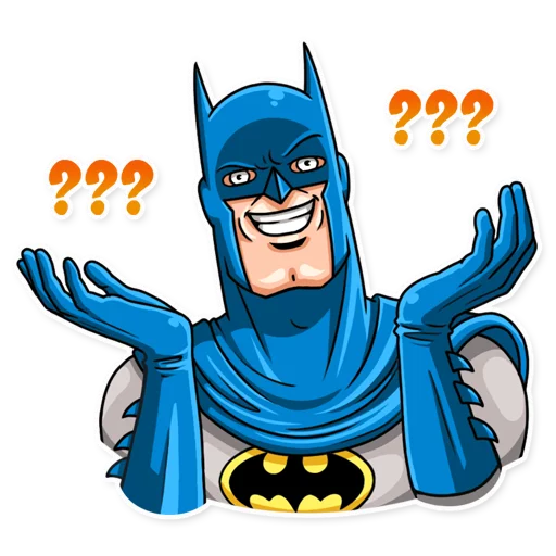 Telegram stiker «Silver Age Batman» ❓