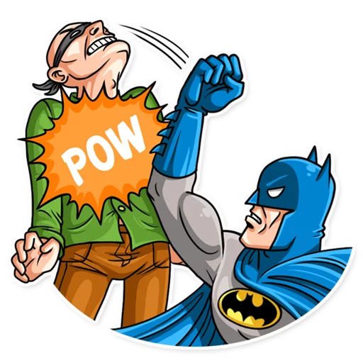 Silver Age Batman sticker 😡
