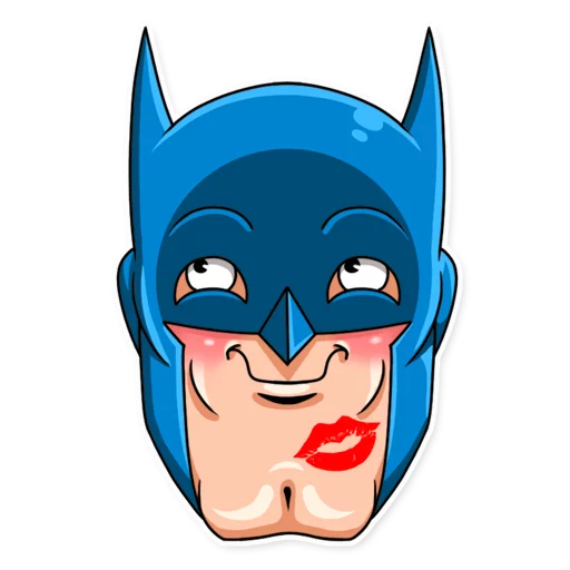 Silver Age Batman sticker 💋
