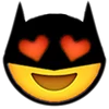 Telegram emoji Batman Emoji