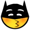 Эмодзи Batman Emoji 😚