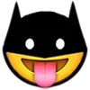 Эмодзи Batman Emoji 😛