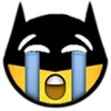 Эмодзи Batman Emoji 😭