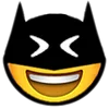 Эмодзи Batman Emoji 😆