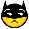 Эмодзи Batman Emoji 😒