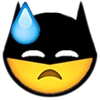 Эмодзи Batman Emoji 😓