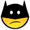 Эмодзи Batman Emoji 😕